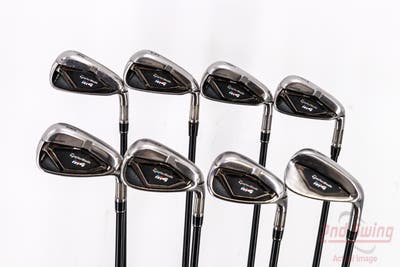 TaylorMade M4 Iron Set 4-PW AW Fujikura ATMOS 6 Red Graphite Regular Right Handed 39.5in