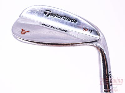 TaylorMade Milled Grind Satin Chrome Wedge Sand SW 56° 12 Deg Bounce True Temper Dynamic Gold Steel Wedge Flex Right Handed 37.0in