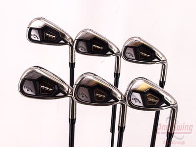 Callaway Rogue ST Max OS Lite Iron Set 6-PW AW Project X Cypher 40 Graphite Ladies Right Handed 36.5in