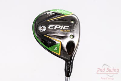 Callaway EPIC Flash Fairway Wood 3 Wood 3W 15° Project X Even Flow Green 45 Graphite Ladies Right Handed 42.0in