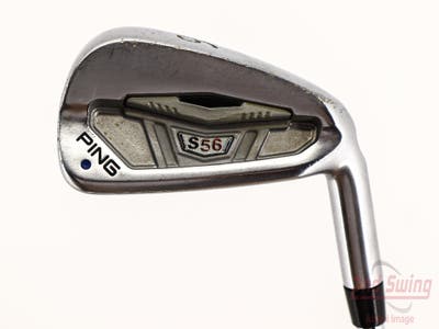 Ping S56 Single Iron 6 Iron FST KBS Tour Steel X-Stiff Right Handed Blue Dot 37.25in