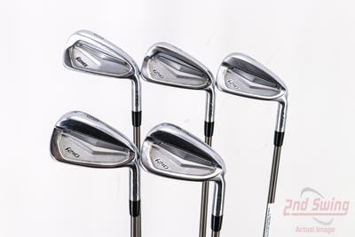 Ping i210 Iron Set 5-9 Iron Aerotech SteelFiber i70cw Graphite Stiff Right Handed Blue Dot 38.5in