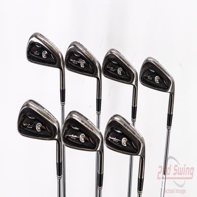 Cleveland CG7 Tour Black Iron Set 4-PW True Temper Dynamic Gold Steel Stiff Right Handed 38.0in