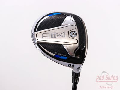 TaylorMade SIM Ti Fairway Wood 3 Wood 3W 15° Project X HZRDUS Black 4G 60 Graphite Stiff Right Handed 43.5in