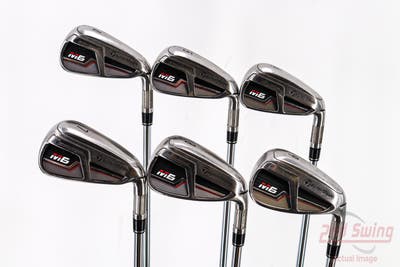 TaylorMade M6 Iron Set 4-9 Iron FST KBS MAX 85 Steel Stiff Right Handed 38.5in