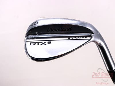 Mint Cleveland RTX 6 ZipCore Tour Satin Wedge Lob LW 58° 10 Deg Bounce Dynamic Gold Spinner TI Steel Wedge Flex Right Handed 35.5in