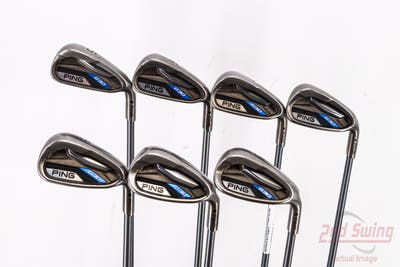 Ping G30 Iron Set 5-PW AW Ping TFC 419i Graphite Senior Right Handed Black Dot 38.5in