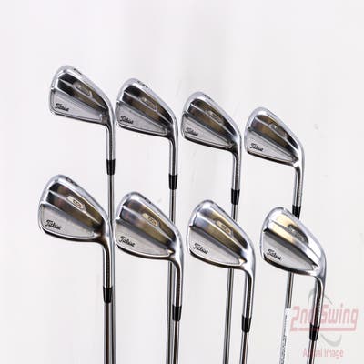Titleist 2021 T100S Iron Set 4-PW PW2 Project X LZ 6.0 Steel Stiff Right Handed 38.0in