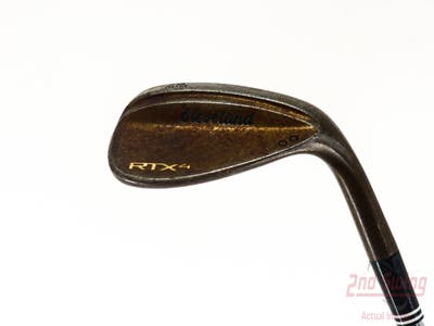 Cleveland RTX 4 Tour Raw Wedge Lob LW 58° 9 Deg Bounce Mid Dynamic Gold Tour Issue S400 Steel Stiff Right Handed 35.0in