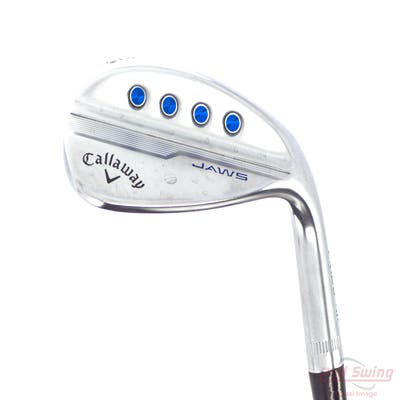 Callaway Jaws MD5 Platinum Chrome Wedge Sand SW 54° 12 Deg Bounce W Grind Stock Steel Shaft Steel Wedge Flex Right Handed 35.25in