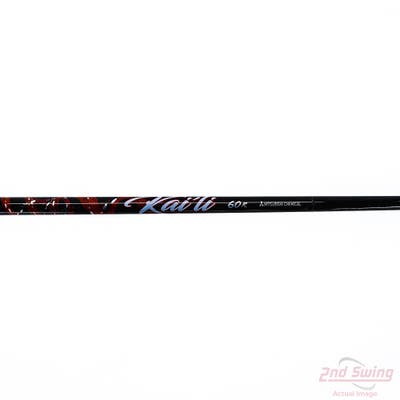 Used W/ TaylorMade RH Adapter Mitsubishi Golf Kai'li Red 60g Driver Shaft Regular 44.5in