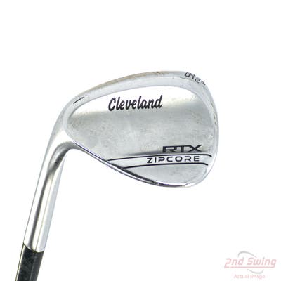 Cleveland RTX ZipCore Tour Satin Wedge Lob LW 58° 12 Deg Bounce Full Dynamic Gold Spinner TI Steel Wedge Flex Left Handed 35.5in