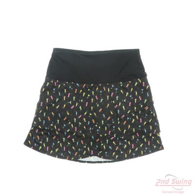 New W/ Logo Womens Lucky In Love Skort X-Large XL Multi MSRP $89