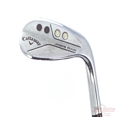 Callaway Jaws Raw Chrome Wedge Lob LW 60° 10 Deg Bounce S Grind Dynamic Gold Spinner TI Steel Wedge Flex Right Handed 35.0in