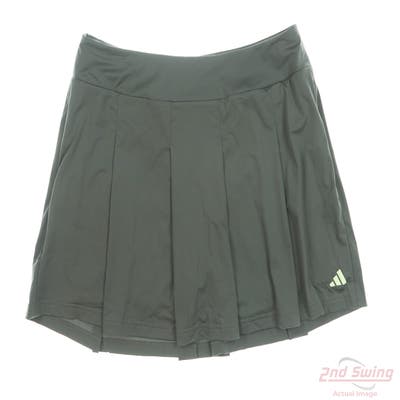 New Womens Adidas Skort Large L Charcoal MSRP $89