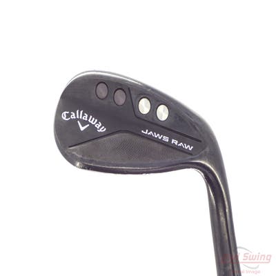 Callaway Jaws Raw Black Plasma Wedge Lob LW 58° 10 Deg Bounce S Grind Dynamic Gold Spinner TI Steel Stiff Right Handed 35.5in