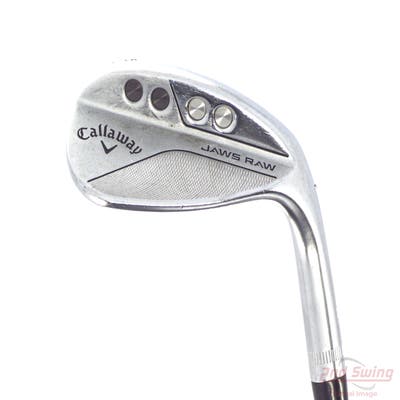 Callaway Jaws Raw Chrome Wedge Sand SW 56° 12 Deg Bounce W Grind Dynamic Gold Spinner TI Steel Wedge Flex Right Handed 35.5in