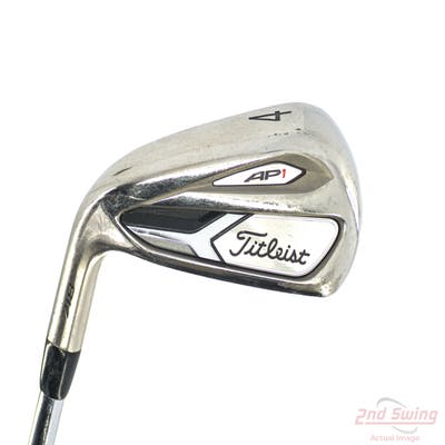 Titleist 718 AP1 Single Iron 4 Iron True Temper AMT Red R300 Steel Regular Left Handed 39.0in