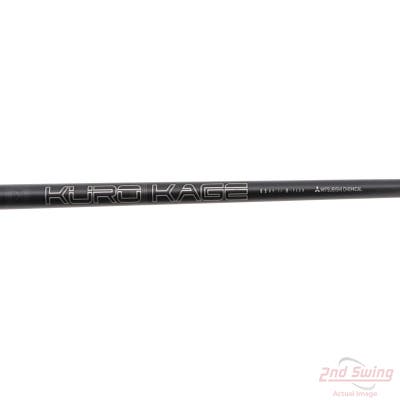 Used W/ Titleist Adapter Mitsubishi Rayon 5th Gen Kuro Kage Black Tini 65g Hybrid Shaft Regular 38.75in