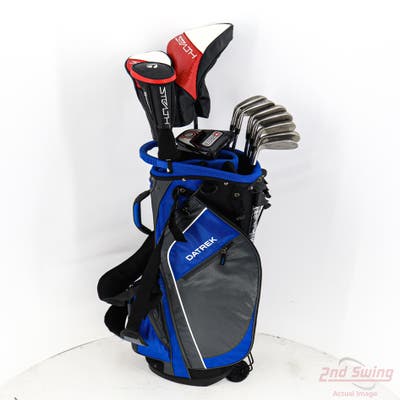 Complete Set of Men's Nike Tour Edge Callaway Ping Tommy Armour Golf Clubs + NEW Datrek Stand Bag w/Headcovers