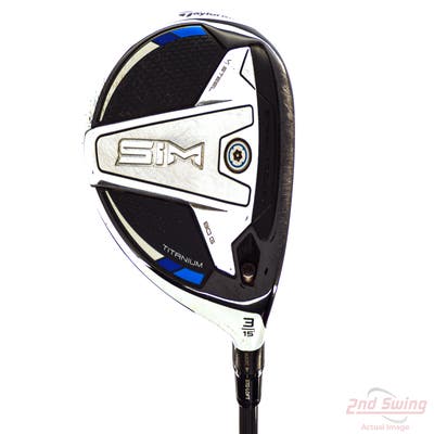 TaylorMade SIM Ti Fairway Wood 3 Wood 3W 15° Project X EvenFlow Riptide 70 Graphite X-Stiff Right Handed 44.0in