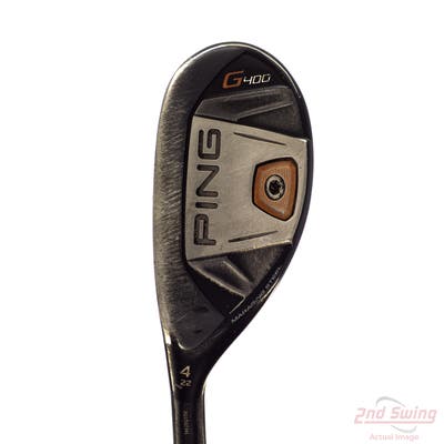 Ping G400 Hybrid 4 Hybrid 22° Mitsubishi Tensei CK 80 Blue Graphite Stiff Left Handed 40.0in