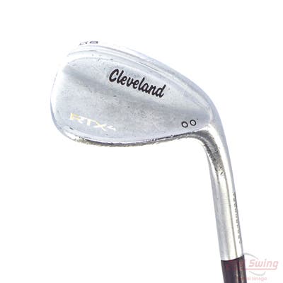 Cleveland RTX 4 Tour Satin Wedge Sand SW 56° 10 Deg Bounce Mid Dynamic Gold Tour Issue S400 Steel Stiff Right Handed 35.5in