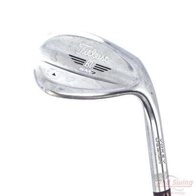Titleist Vokey SM7 Tour Chrome Wedge Lob LW 60° 8 Deg Bounce M Grind SM7 BV Steel Wedge Flex Right Handed 35.75in