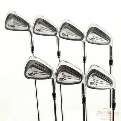 Tour Issue Adams A Tour Iron Set 4-PW True Temper Dynamic Gold R400 Steel Regular Right Handed +1/4"