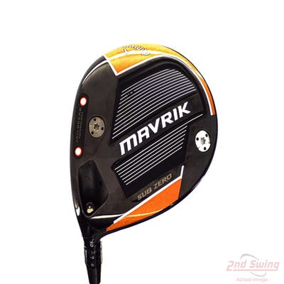 Callaway Mavrik Sub Zero Driver 9° UST Mamiya LIN-Q Fiber Graphite Stiff Left Handed 45.0in
