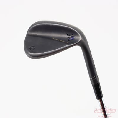 TaylorMade Milled Grind 3 Raw Black Wedge Lob LW 58° 11 Deg Bounce SB True Temper Dynamic Gold S200 Steel Stiff Right Handed 35.0in