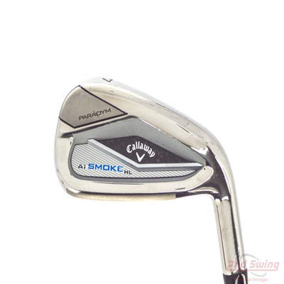 Callaway Paradym Ai Smoke HL Single Iron 7 Iron True Temper Elevate MPH 85 Steel Regular Right Handed 37.5in