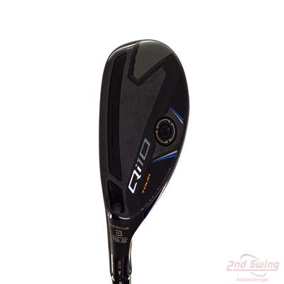 Mint TaylorMade Qi10 Tour Hybrid 3 Hybrid 19.5° MCA Tensei AV Limited Blue 65 Graphite Regular Left Handed 40.5in