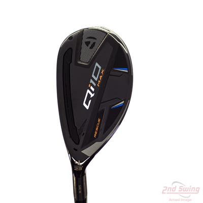 Mint TaylorMade Qi10 MAX Hybrid 4 Hybrid 23° Fujikura Speeder NX TCS 50 Graphite Regular Left Handed 40.5in