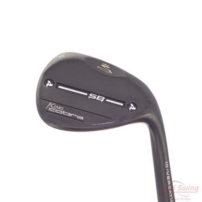 Mint Cobra KING SB Black Wedge Sand SW 56° 10 Deg Bounce FST KBS Hi-Rev 2.0 125 Steel Stiff Right Handed 35.5in
