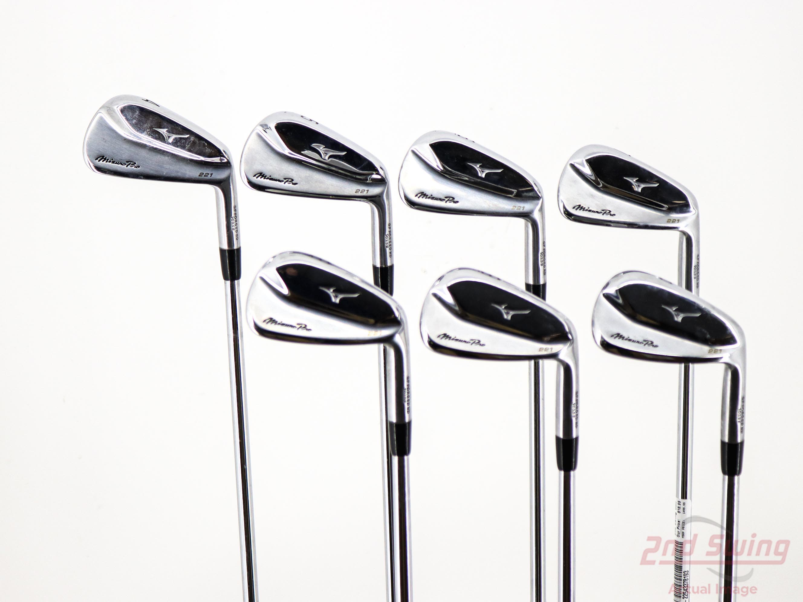 Mizuno Pro 221 Iron Set (D-22543378193) | 2nd Swing Golf