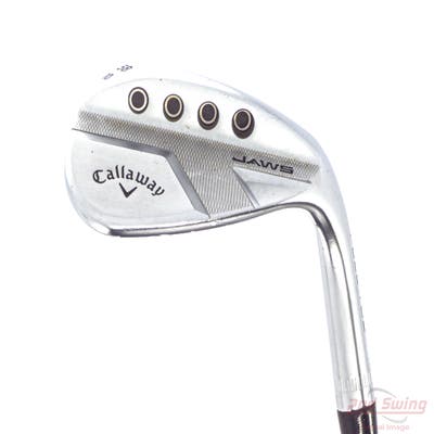 Callaway Jaws Full Toe Raw Face Chrome Wedge Lob LW 58° 10 Deg Bounce Dynamic Gold Spinner TI Steel Wedge Flex Right Handed 34.75in