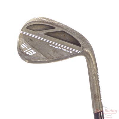 TaylorMade Milled Grind HI-TOE 3 Chrome Wedge Lob LW 58° 10 Deg Bounce FST KBS Tour Steel Stiff Right Handed 35.5in