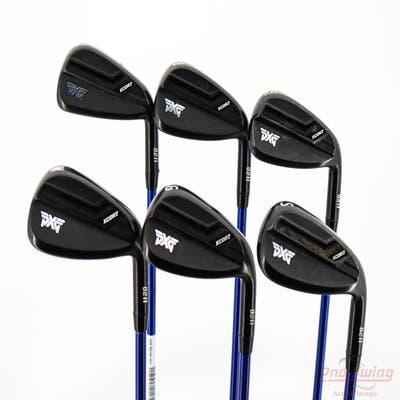PXG 0211 XCOR2 Xtreme Dark Iron Set 7-PW GW SW Stock Graphite Shaft Graphite Regular Right Handed +1/4"