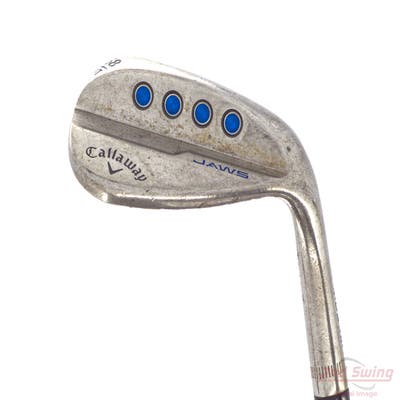 Callaway Jaws MD5 Raw Wedge Lob LW 58° 8 Deg Bounce T Grind Dynamic Gold Tour Issue 115 Steel Stiff Right Handed 35.0in