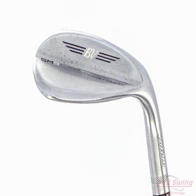 Titleist Vokey SM9 Tour Chrome Wedge Lob LW 58° 14 Deg Bounce K Grind Titleist Vokey BV Steel Wedge Flex Right Handed 35.25in
