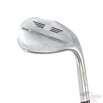 Titleist Vokey SM9 Tour Chrome Wedge Lob LW 58° 10 Deg Bounce S Grind Titleist Vokey BV Steel Wedge Flex Right Handed 35.25in