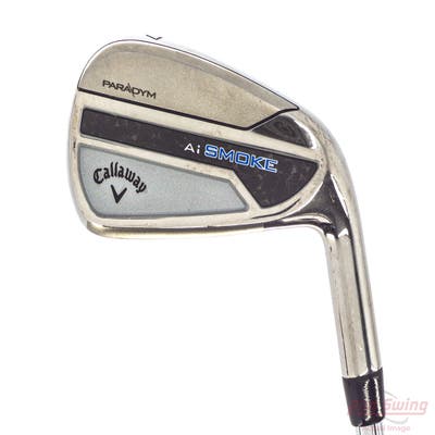 Callaway Paradym Ai Smoke Single Iron 7 Iron True Temper Elevate MPH 95 Steel Stiff Right Handed 37.25in