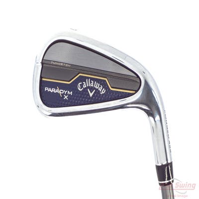 Callaway Paradym X Single Iron 7 Iron PX HZRDUS Silver Gen4 75 Graphite Stiff Right Handed 37.0in