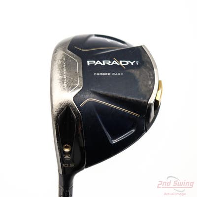 Callaway Paradym Driver 10.5° PX HZRDUS Silver Gen4 60 Graphite Stiff Left Handed 45.75in