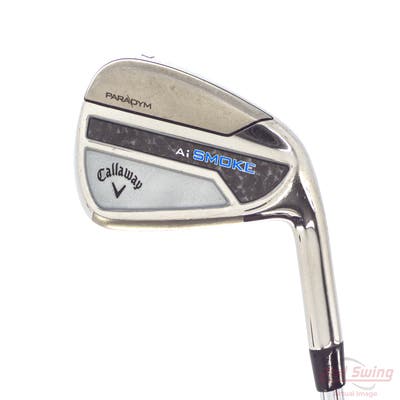 Callaway Paradym Ai Smoke Single Iron 7 Iron True Temper Elevate MPH 95 Steel Regular Right Handed 37.25in