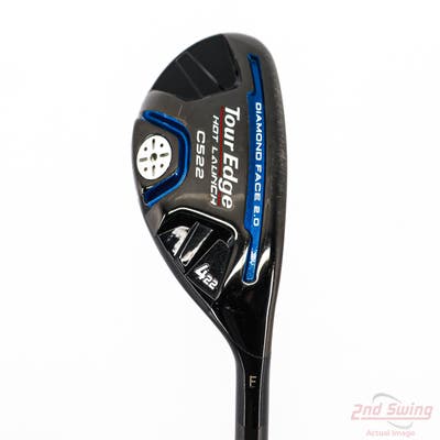 Tour Edge Hot Launch C522 Hybrid 4 Hybrid 22° Mitsubishi Fubuki HL-55 Graphite Regular Right Handed 39.0in