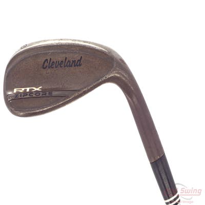 Cleveland RTX ZipCore Raw Wedge Lob LW 58° 10 Deg Bounce Mid FST KBS 610 Steel Wedge Flex Right Handed 35.75in