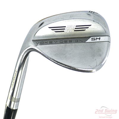 Titleist Vokey SM8 Tour Chrome Wedge Lob LW 58° 10 Deg Bounce S Grind Titleist Vokey BV Steel Wedge Flex Left Handed 35.0in
