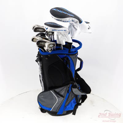 Complete Set of Men's Cleveland Cobra Callaway Ping Golf Clubs + NEW Datrek Stand Bag w/Headcovers